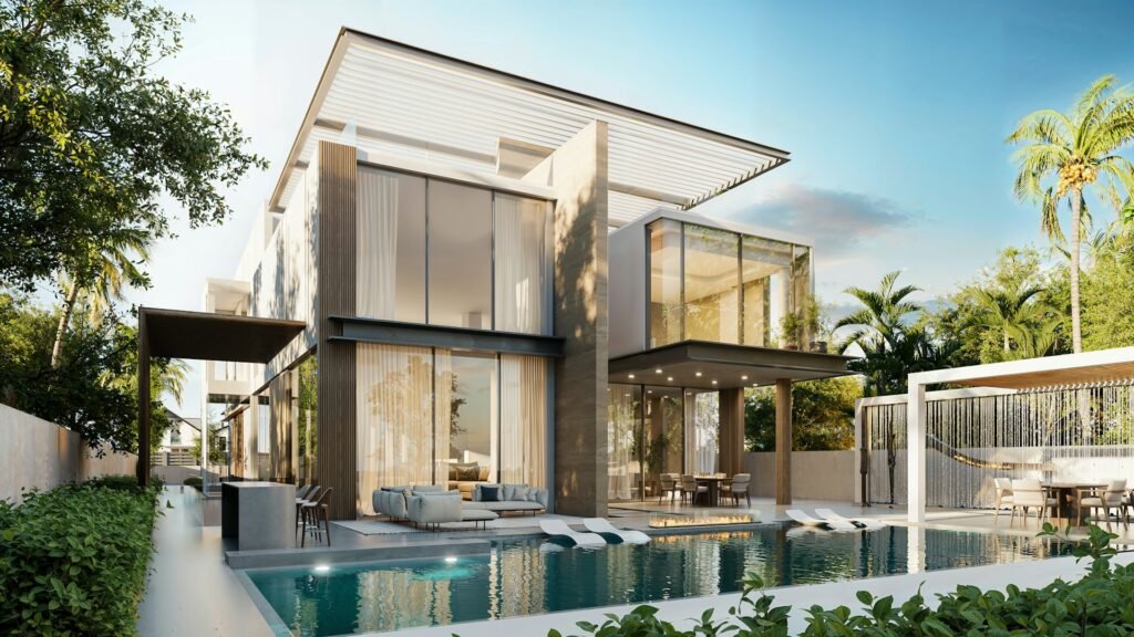 Villa de standing avec piscine